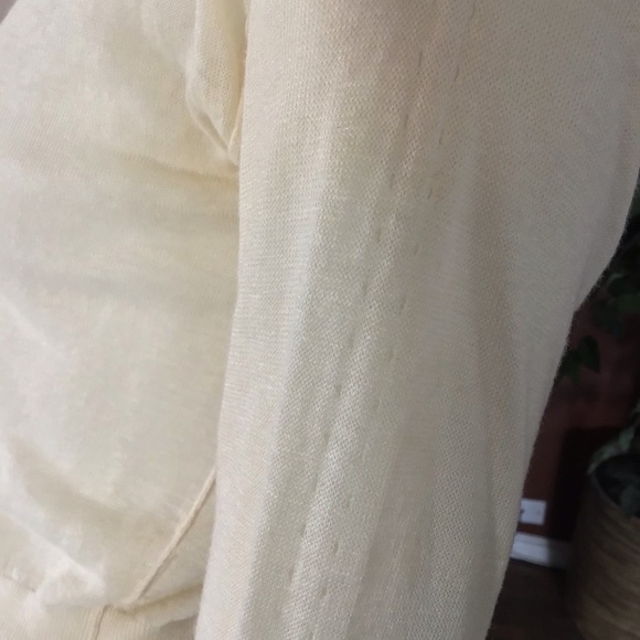 M.O.L. Knits Anthro Linen and Silk Blend Cardigan - Picture 6 of 10